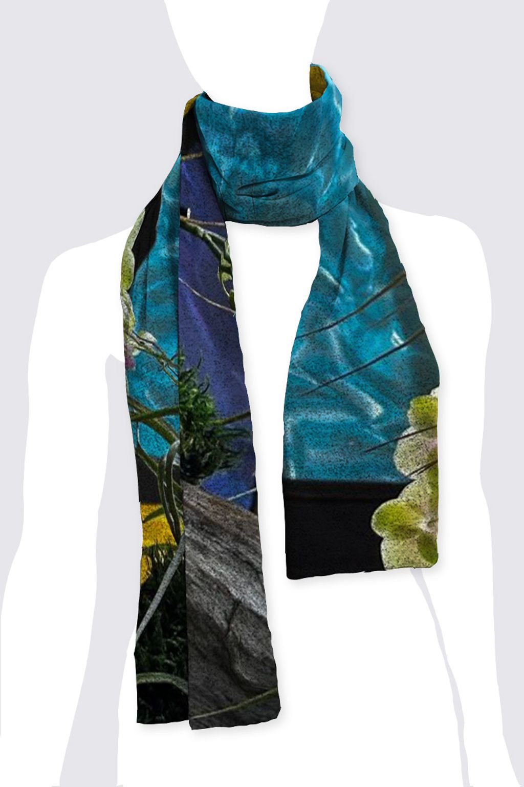 Tiffany Light Aspen Sweater Knit Scarf image 0