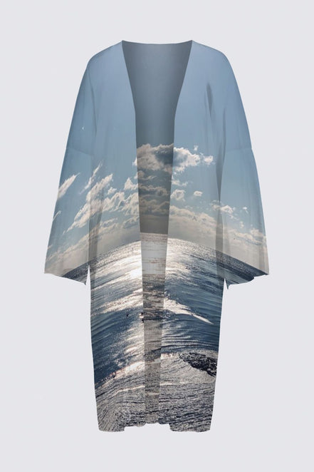 Birds at Sunrise Elani Kimono image 0