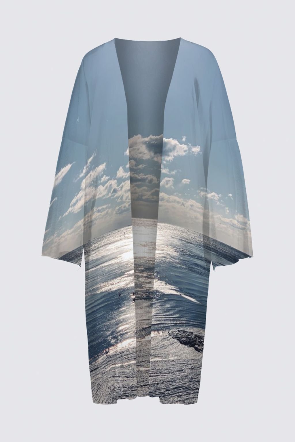 Birds at Sunrise Elani Kimono image 0