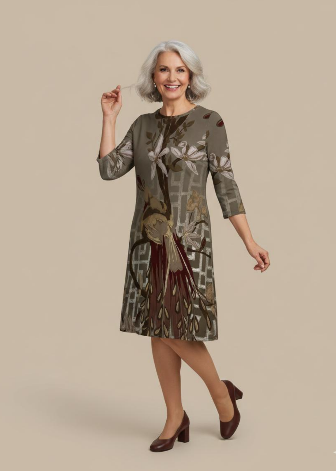 Laura Flare Dress - Perch of Beauty