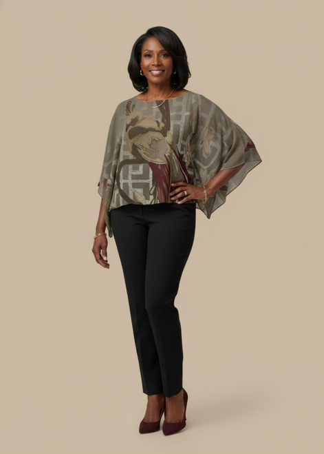 Scarlet Shawl - Perch of Beauty