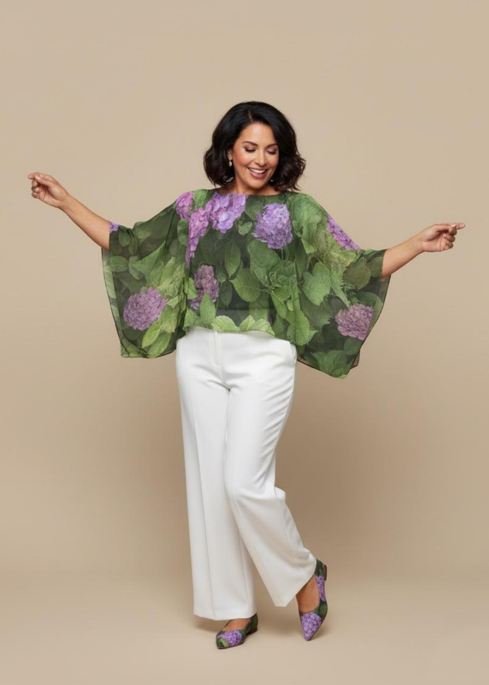 Scarlet Shawl - Hydrangea Haven