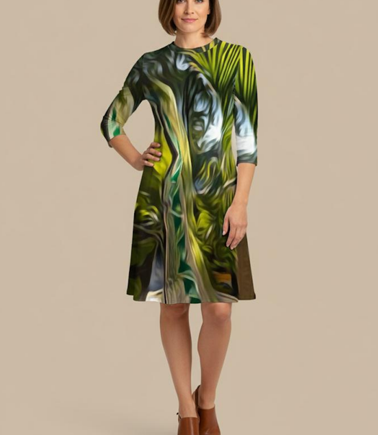 Whimsy Sail Laura Flare Dress