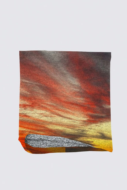 Sunset at Longboat Key Sweater Knit Alice Tube Scarf image 1